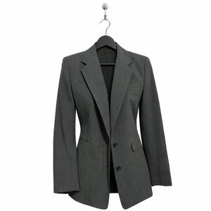 Express Stretch Gray Pinstripe Blazer – Size 1/2